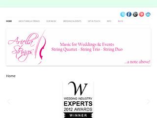 Ariella Strings - award winning string group specialising in weddings