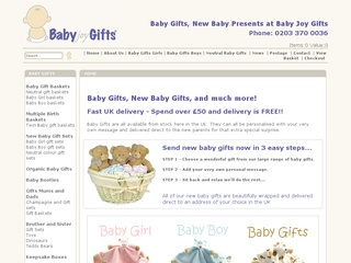 New Baby Gifts from Baby Joy