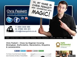 Chris Peskett Magician