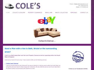 Cole's Man & Van and Property Clearance Services