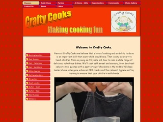 Kids Cookery Club - Crafty Cooks