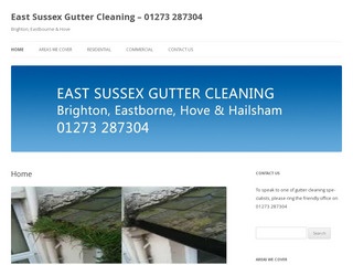 East Sussex Gutter Cleaning