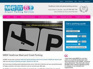 MBW Heathrow Meet and Greet Parking
