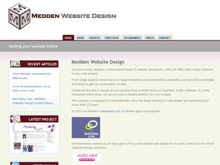 Medden Website Design