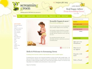 Screaming Green Real Nappy Experts