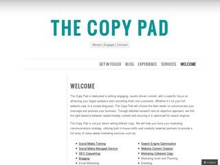 The Copy Pad: Professional Copywriting