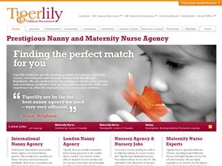 Tigerlily Childcare Nanny and Mothers Help Agency