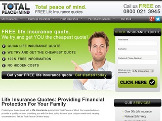 Total Peace of Mind - Insurance Providers 