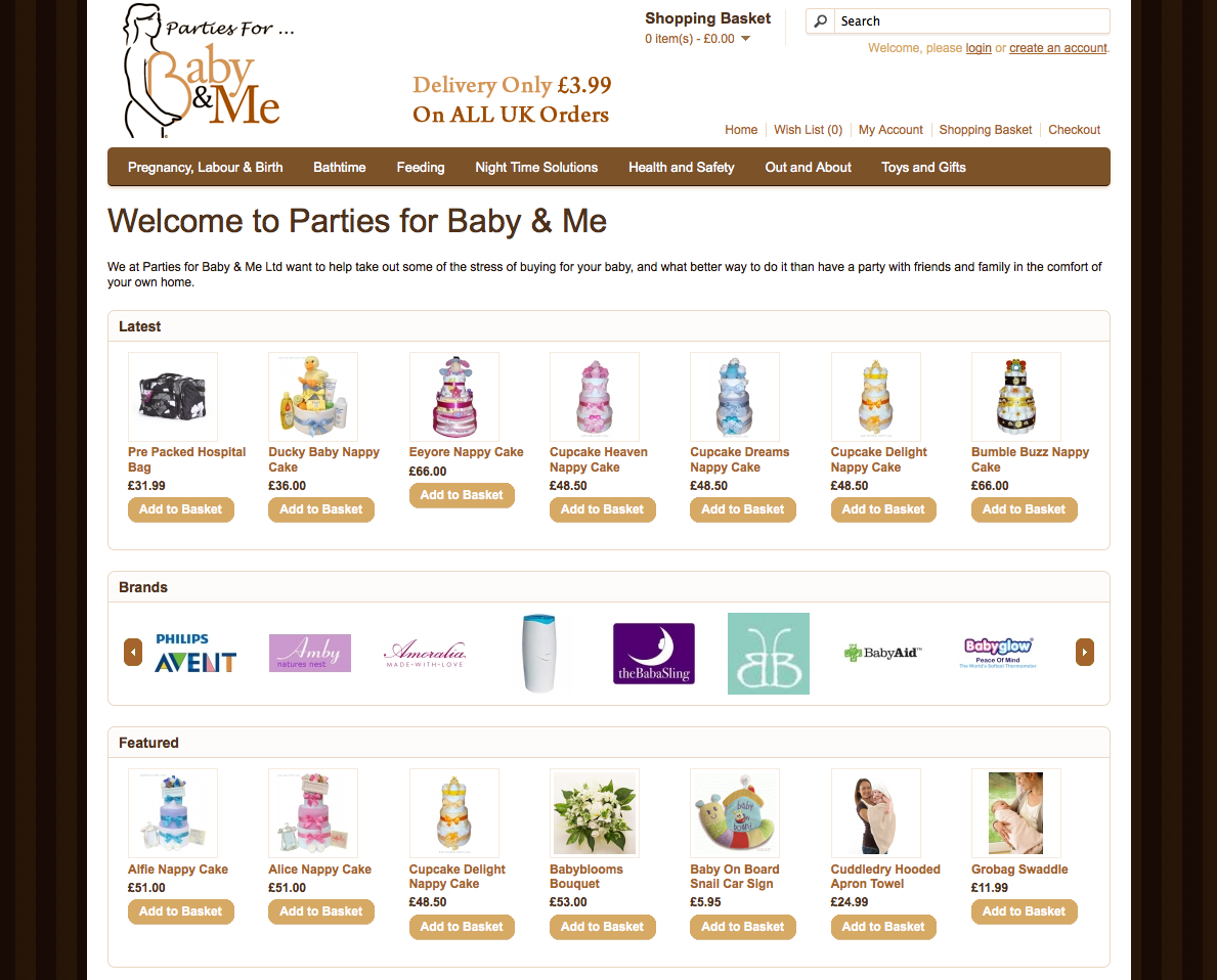 Parties for Baby & Me Ltd