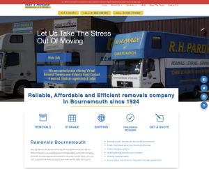 Removals Bournemouth | Storage Bournemouth | RH Pardy